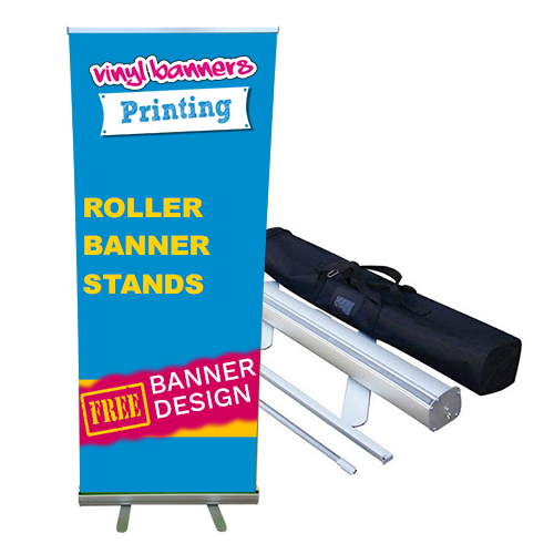 Pull roll roller banner 850mm x 2000mm  FREE DELIVERY pop 