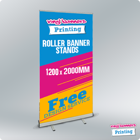 strå Berygtet Lederen Roller Banner Stands 850mm x 2000mm - Vinyl Banners Printing, PVC Banner  Printing UK