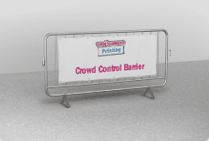 Crowd Control Barrier Covers