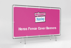 Heras Fence Cover Banners