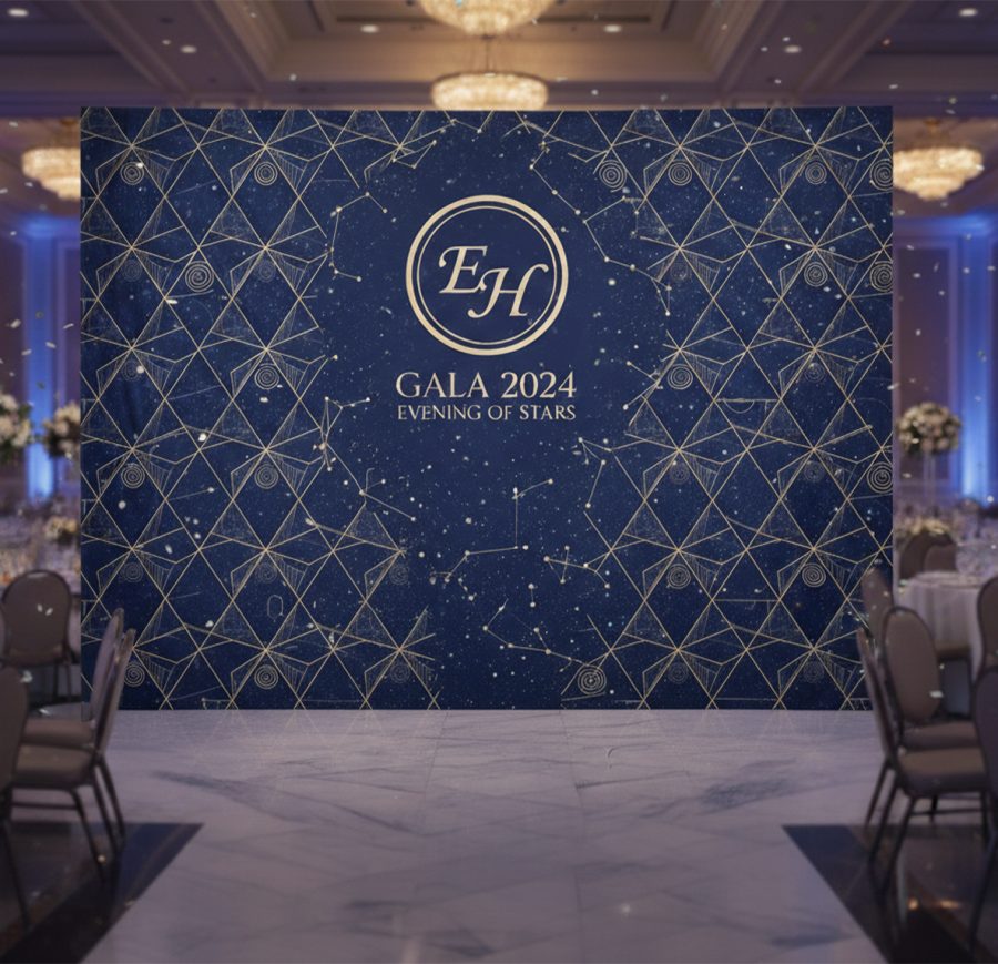 Custom Photo Back Drop