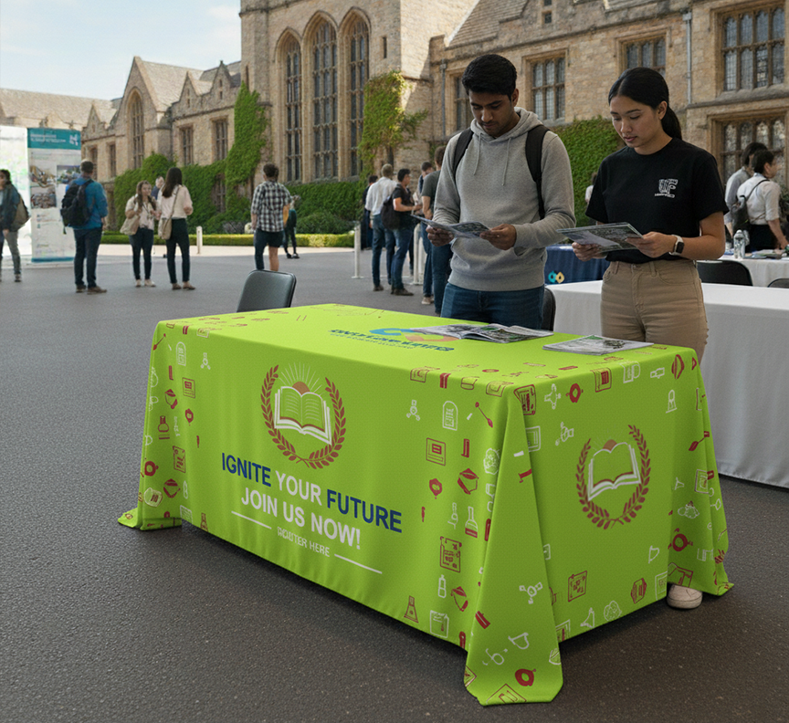 Outdoor Printed Tablecloths & Covers