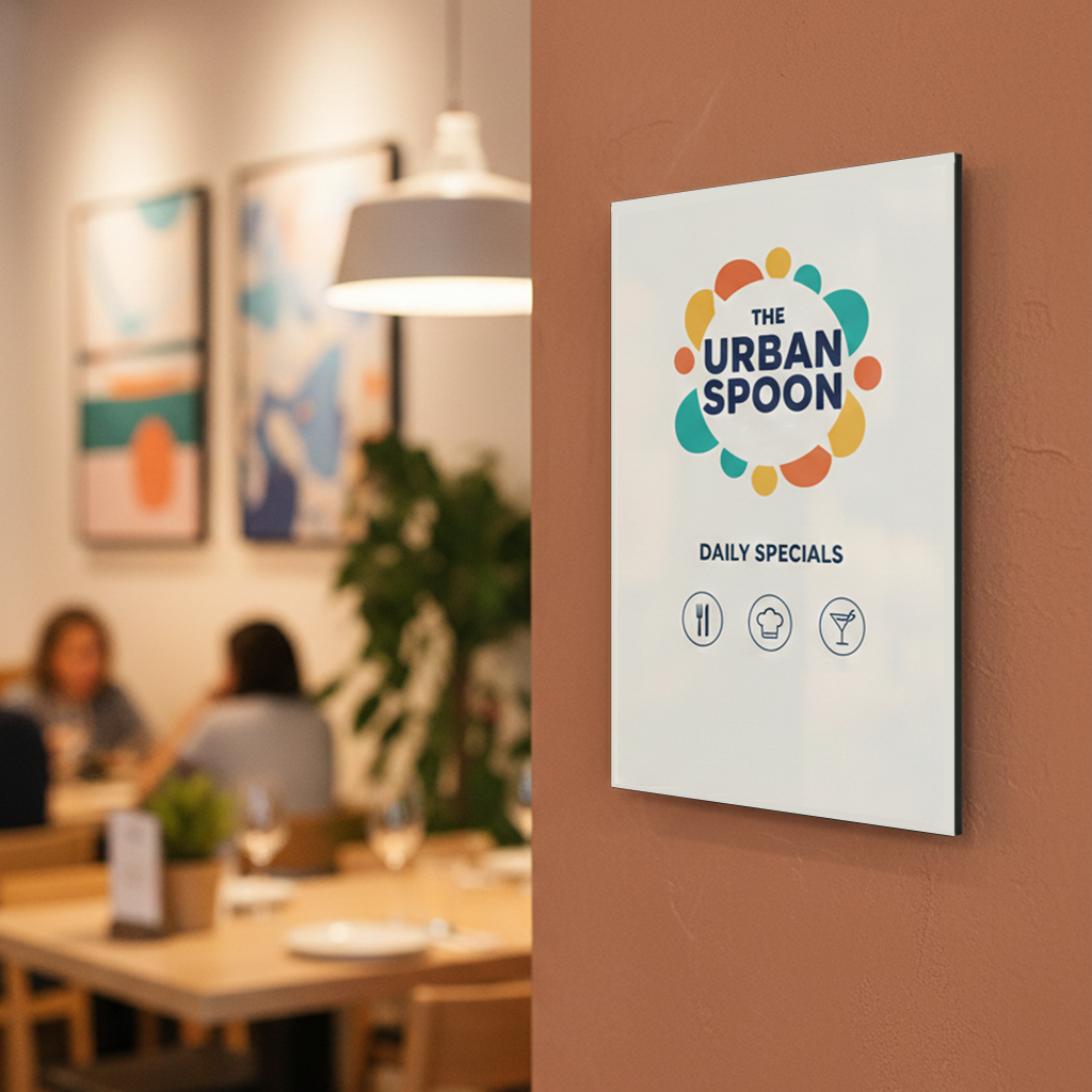 Aluminium Composite Panel Information Board Printing