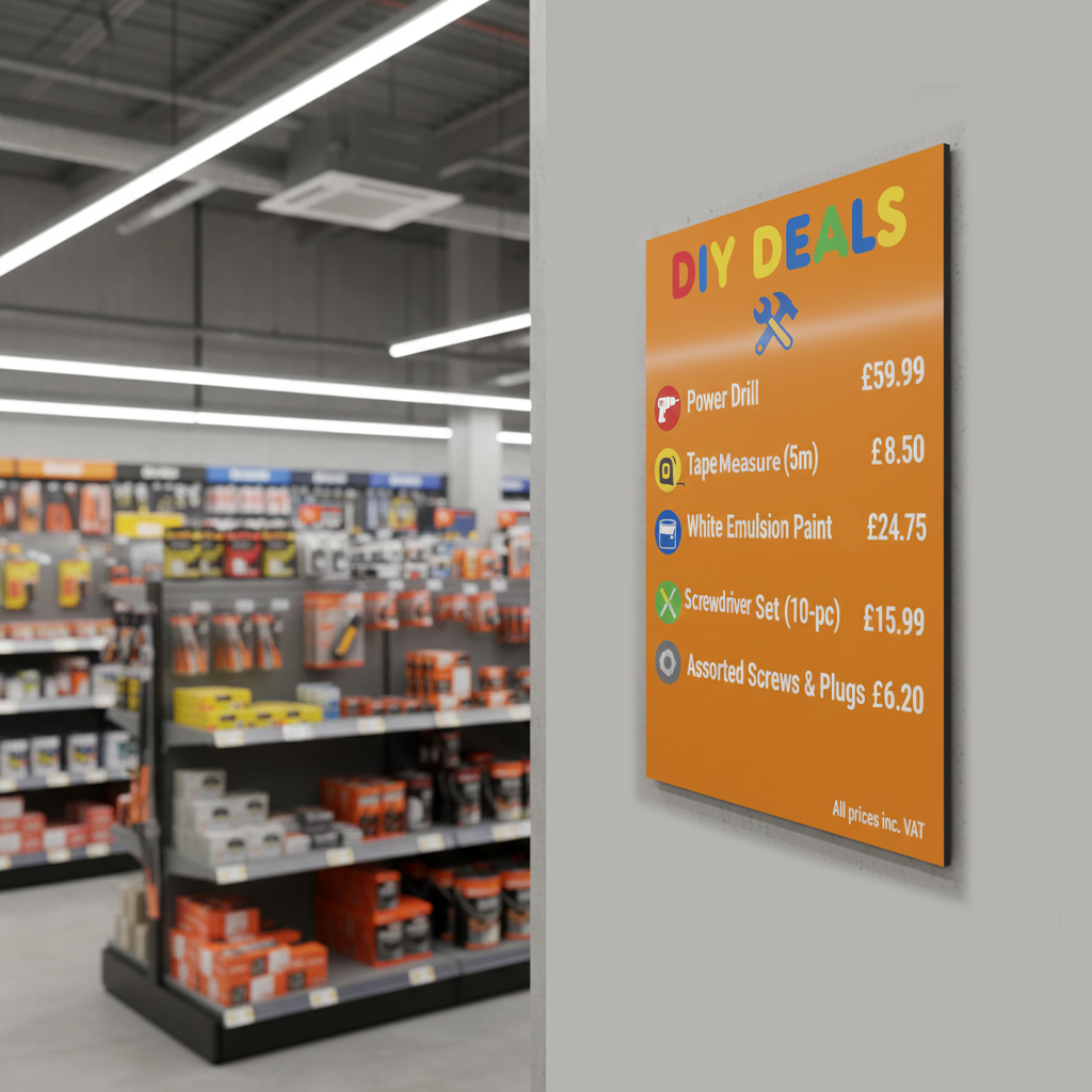 Aluminium Composite Panel Price List Board Printing