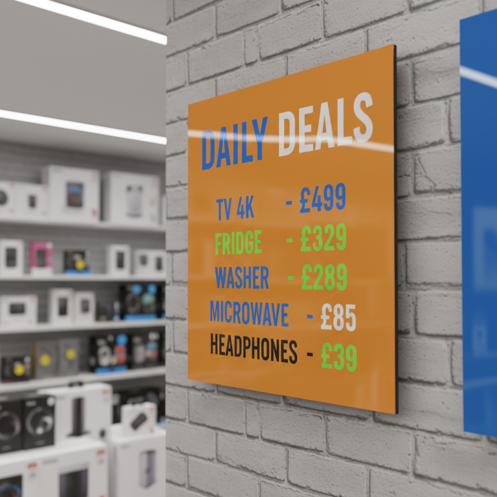 Di Bond Price List Board Printing