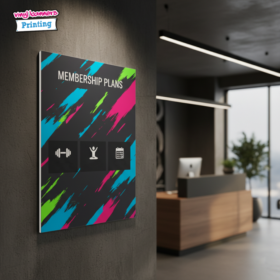 Gym Price Board Printing