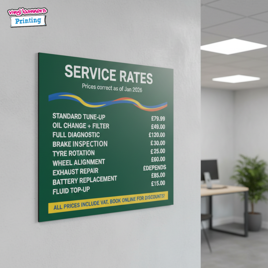 Aluminium Composite Panel Price List Board Printing