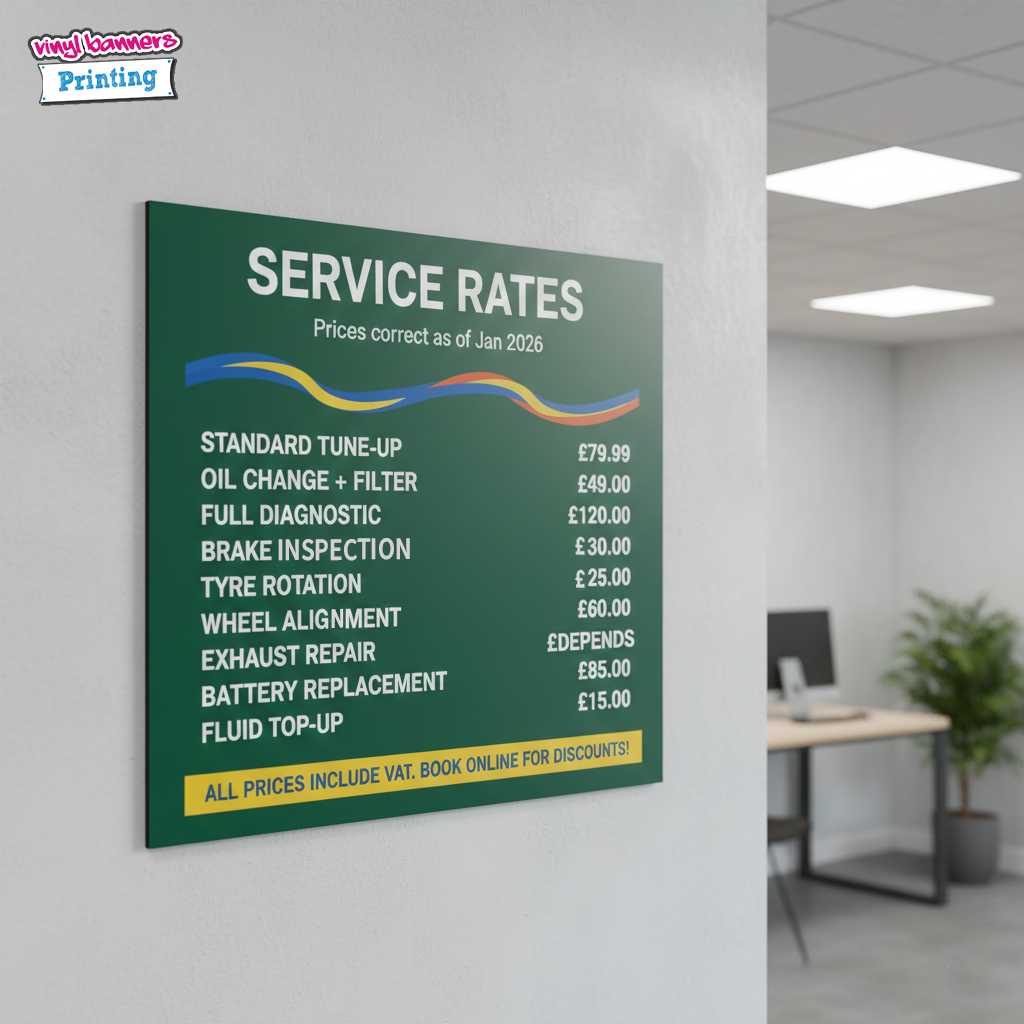 Aluminium Composite Panel Price List Board Printing