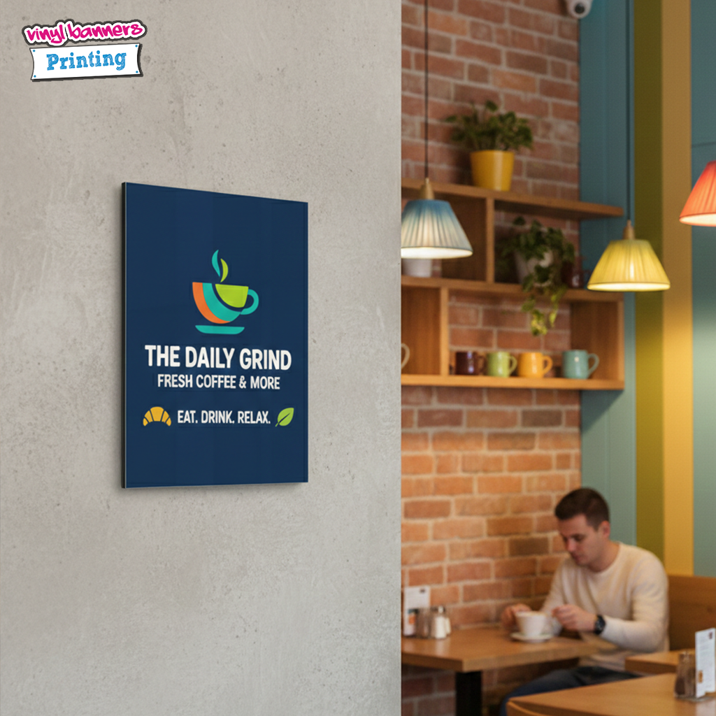 Aluminium Composite Panel Information Board Printing