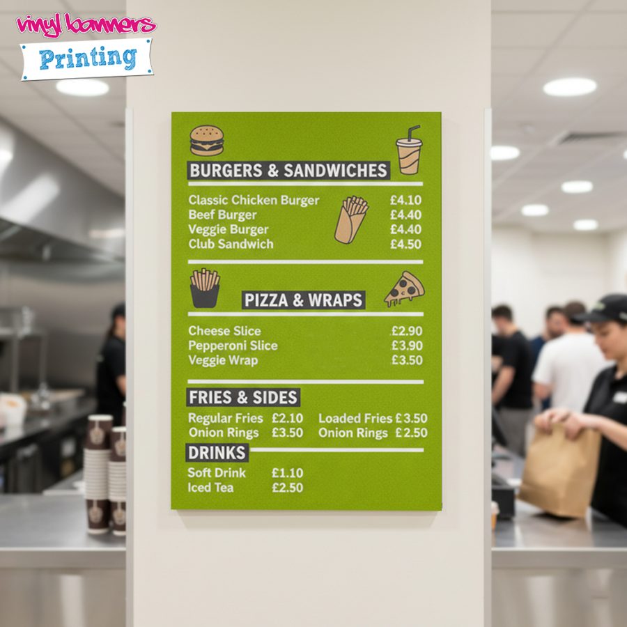 Soft Board Menu Boards