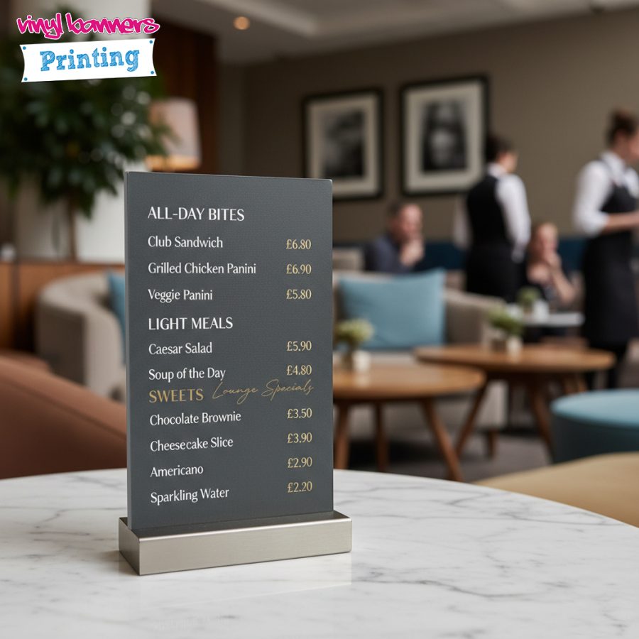 Table Display Board Printing