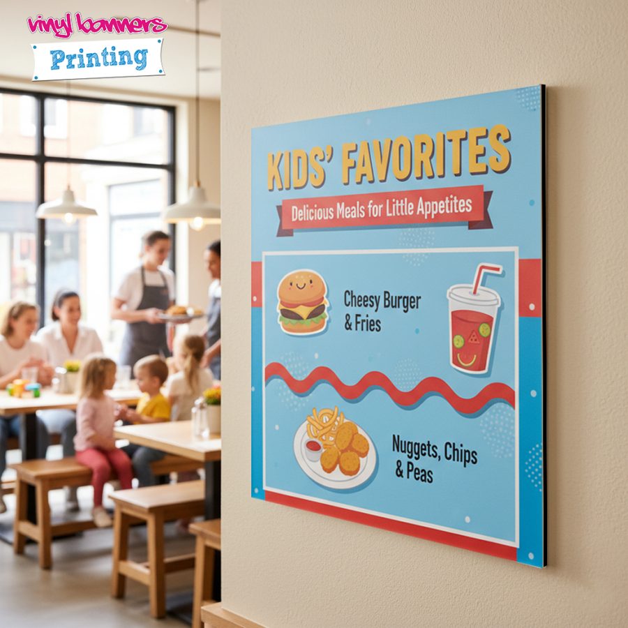 Dibond Restaurant Retail Board Printing
