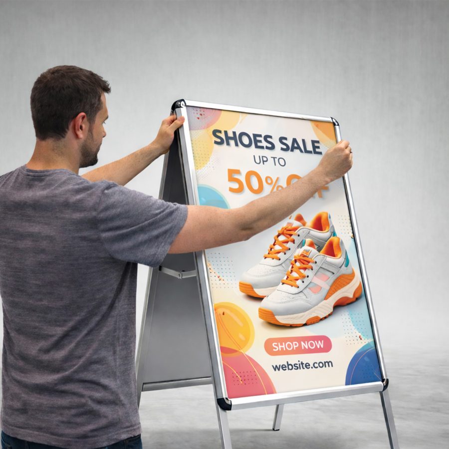 A1 Pavement A Frame Sign Board Replacement Graphics